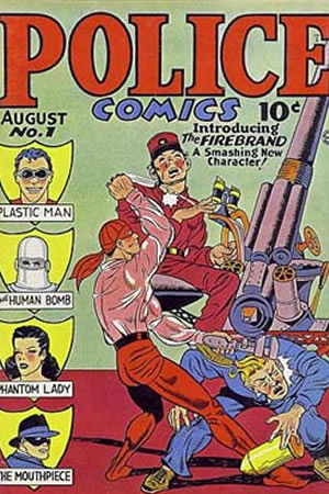 Police Comics (1941) #1 [F Story]