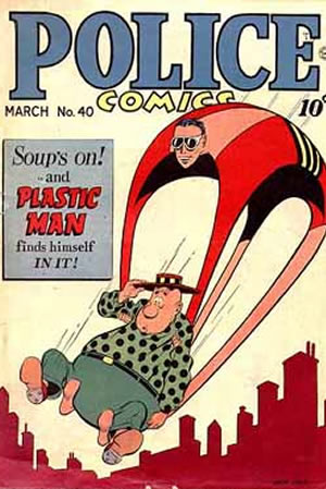Police Comics (1941) #40 [B Story]