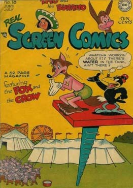 Real Screen Comics (1945) #18 [G Story]