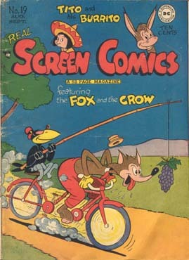 Real Screen Comics (1945) #19 [G Story]