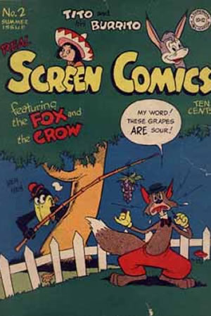 Real Screen Funnies (1945) #2 [A Story]