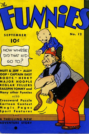 The Funnies (1936) #12 [X Story]