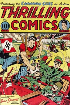Thrilling Comics (1940) #44 [B Story]