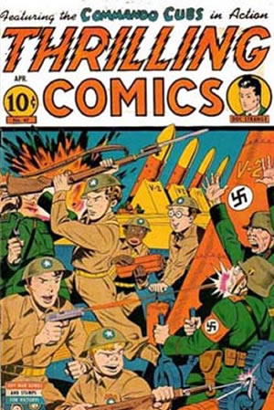 Thrilling Comics (1940) #47 [B Story]