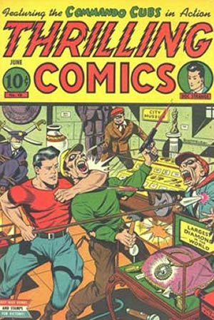 Thrilling Comics (1940) #48 [B Story]