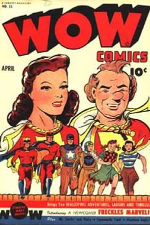 Wow Comics (1940) #35 [F Story]
