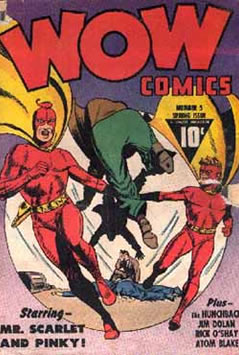 Wow Comics (1940) #5 [B Story]