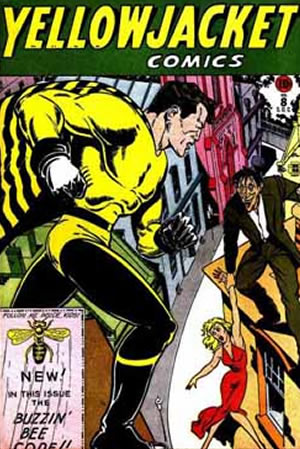 Yellowjacket Comics (1944) #8 [A Story]